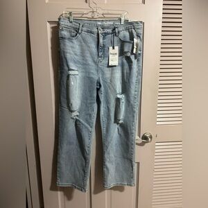 Womens Wallflower Jeans Fearless Curvy Super High Rise Straight NWT